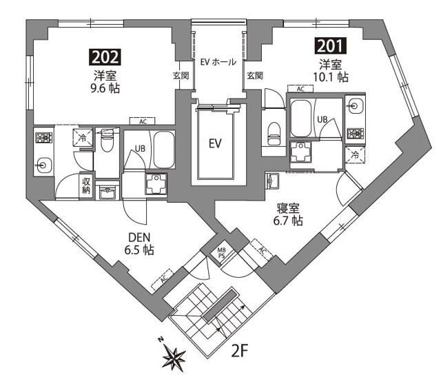 ＦＡＢＲＩＣ東長崎Ｒｅｓｉｄｅｎｃｅの間取り
