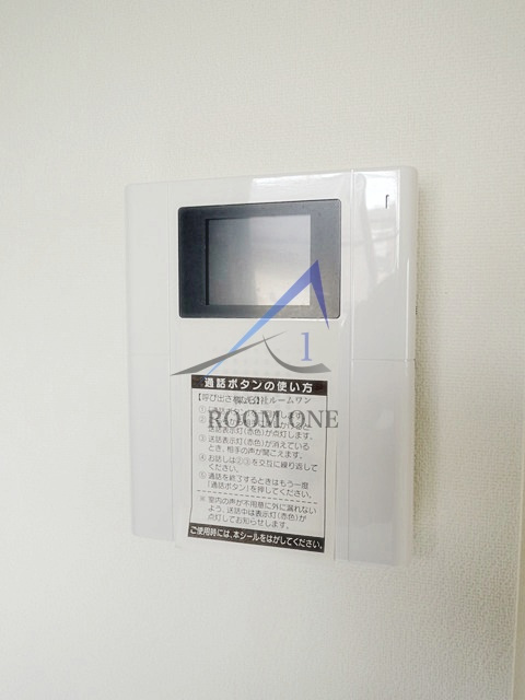 フェリーチェ早稲田のセキュリティ|モニター付きインターホンです。