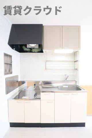 パストラルのキッチン|ガスコンロ2口設置可能です！