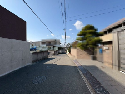 【前面道路含む現地写真】 | 上野芝向ヶ丘町二丁　売土地 | お客様にとって最良のマイホームが見つかりますよう、イエストアが全力でお手伝いさせていただきます！