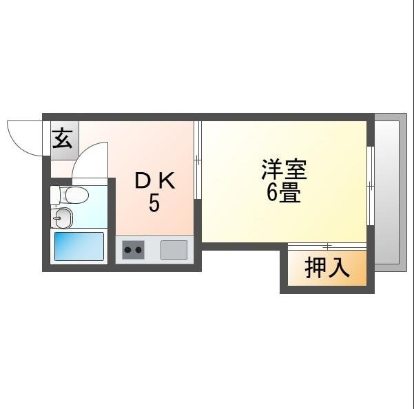 コーポルミエールの間取り