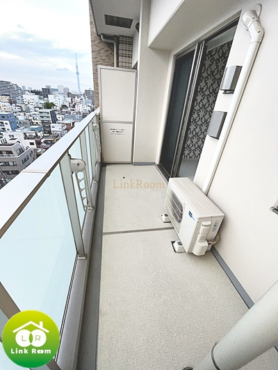 スプランディッド江東住吉のバルコニー