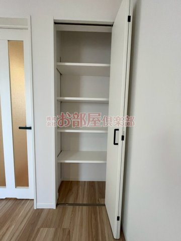 La Kasa 野中町の収納|こまごまとしたものを収納できそうですね