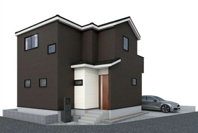 【外観パース】 | 上尾市瓦葺　
