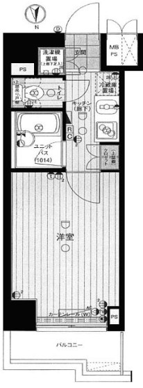 ルーブル野方参番館の間取り