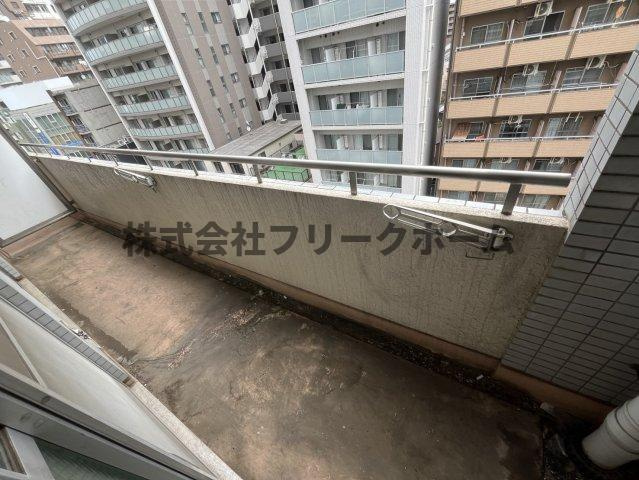 小金井市本町６丁目の賃貸マンションのバルコニー
