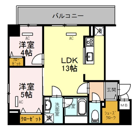 Lavart森ノ宮の間取り