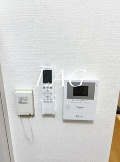 【セキュリティ】 | メゾンオランジュ | モニター付きインターフォンです。