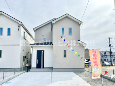 【外観】 | 沼津市下香貫汐入 新築一戸建て A号棟 | おしゃれな外観です