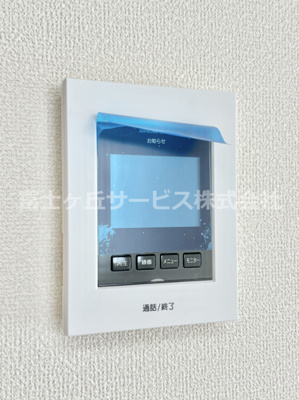 【セキュリティ】 | 沼津市下香貫汐入 新築一戸建て A号棟 | TVモニター付きインターフォンです