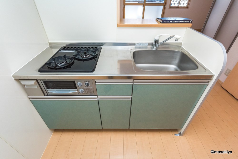 アコール・Tのキッチン|キッチン　ビルトインコンロ付