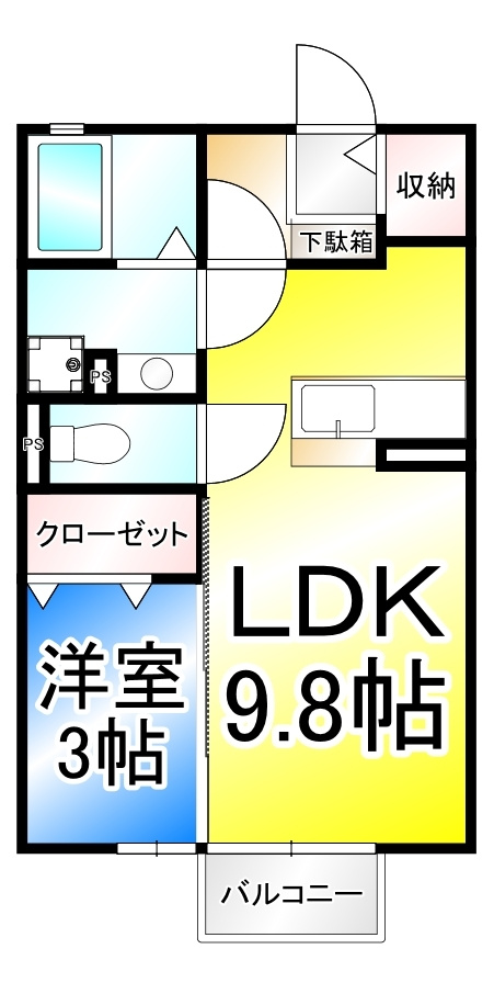 アコール・Tの間取り