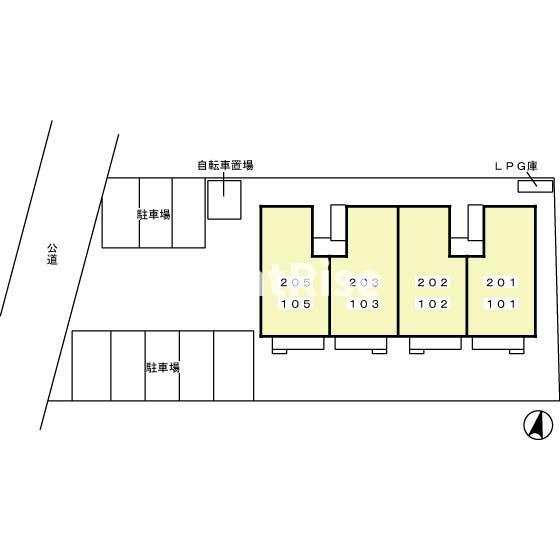 プロキオンの区画図