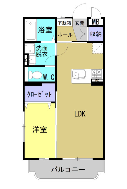 ジョワイユの間取り