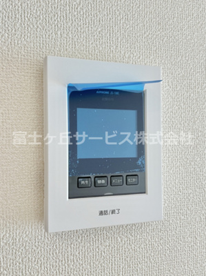 【セキュリティ】 | 沼津市下香貫汐入 新築一戸建て B号棟 | TVモニター付きインターフォンです