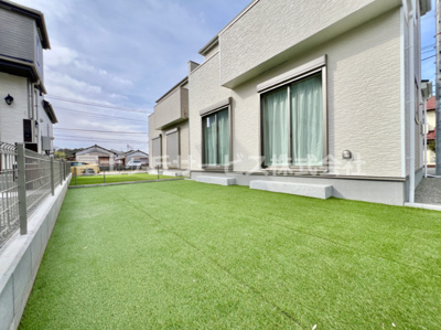 【庭】 | 沼津市下香貫汐入 新築一戸建て B号棟 | お庭が付いています