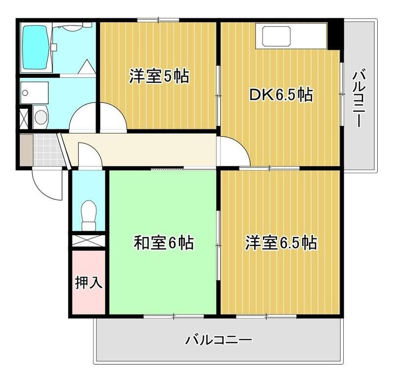 ファミリア宮川の間取り