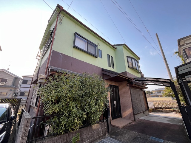 市町貸家の外観