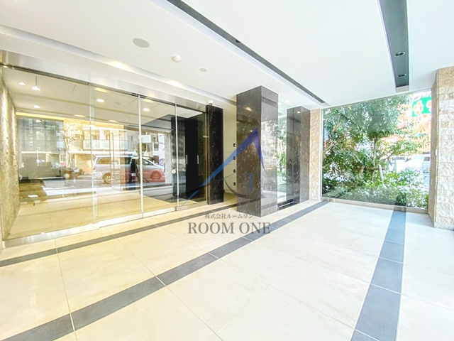 コージーコート島津山のエントランス|エントランスです。