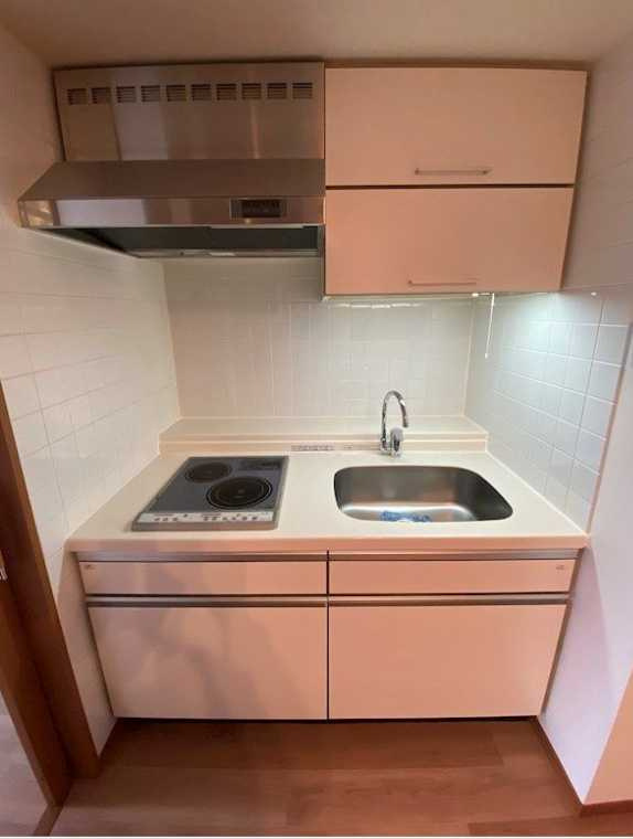 レジディア池尻大橋　高層階　室内リノベーション　角部屋のキッチン