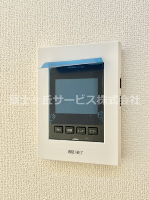 【セキュリティ】 | 沼津市下香貫塚田 新築一戸建て A号棟 | TVモニター付きインターフォンです