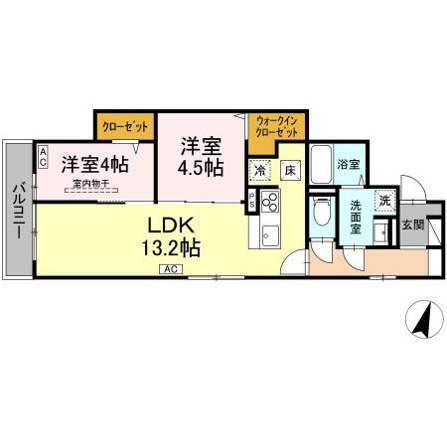 Ｄ－ＲＯＯＭ八本松1丁目