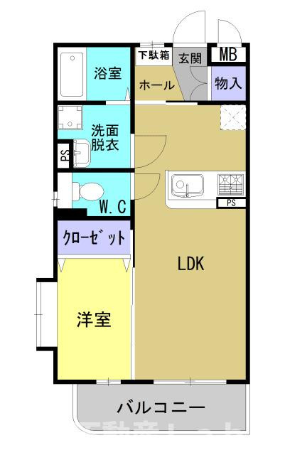 コート・エスポワールの間取り