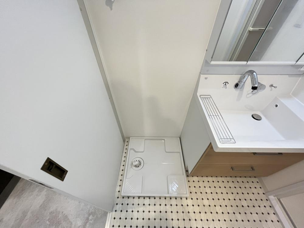 光HAUSプラスの洗面所