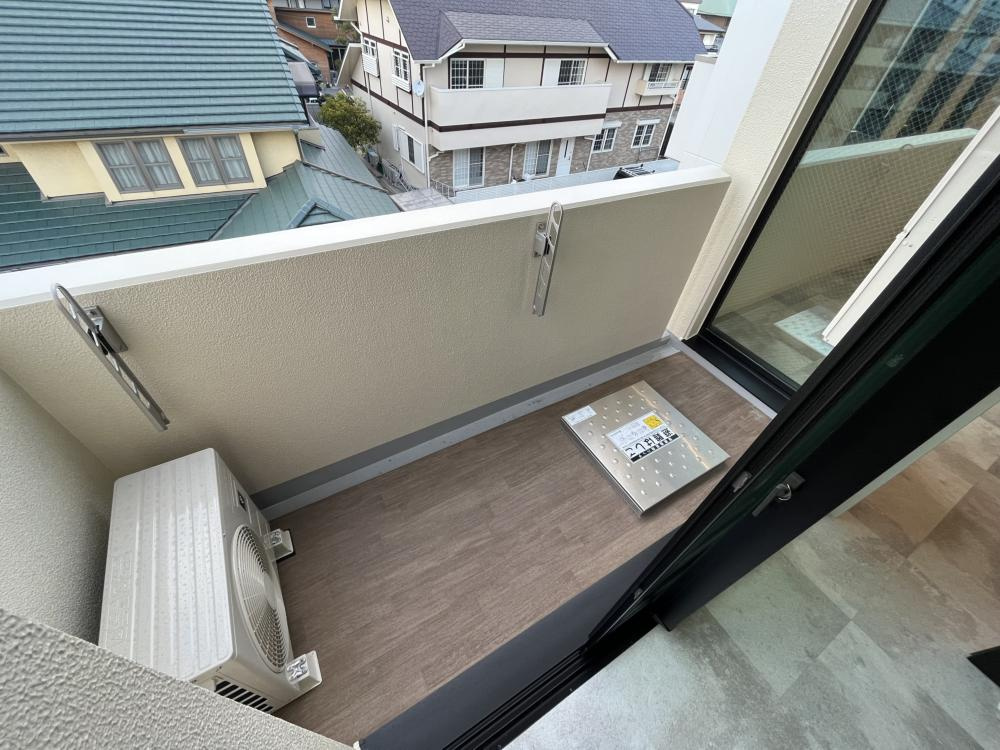 光HAUSプラスのバルコニー