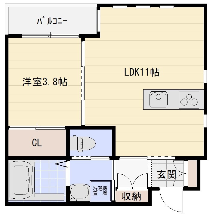 光HAUSプラスの間取り
