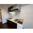 ガスコンロつきのキッチンです！