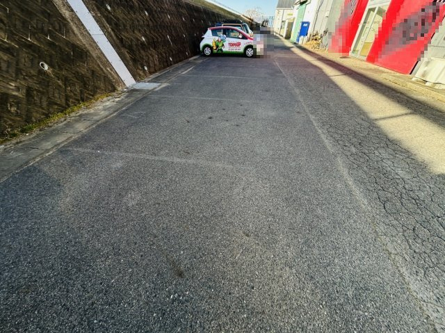 千石町貸店舗の駐車場
