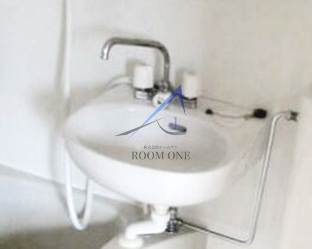 富士越コーポの洗面所|洗面台です。