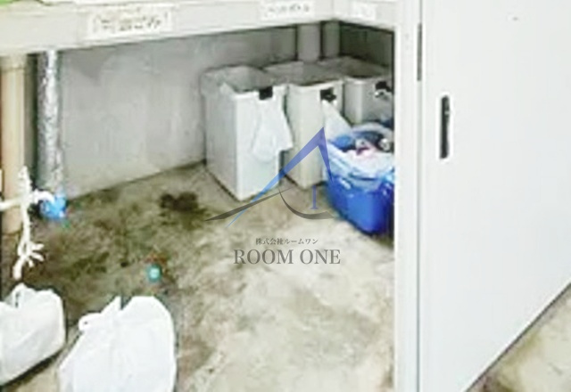 エクセリア二子多摩川のその他共用部分|敷地内ごみ置き場です。