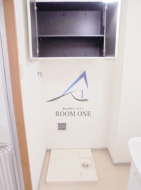 メゾン・Fの設備|洗濯機置き場です。