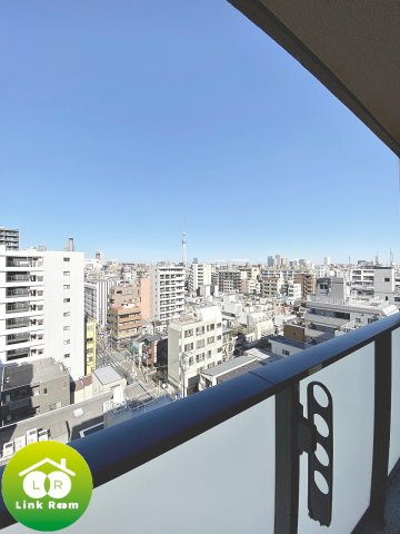 プラウドフラット森下Ⅳの展望|11階からの眺望