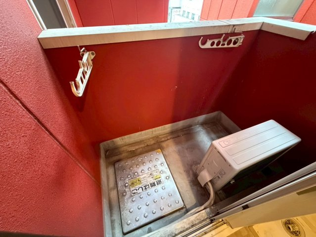 リバーライズ東小橋のバルコニー