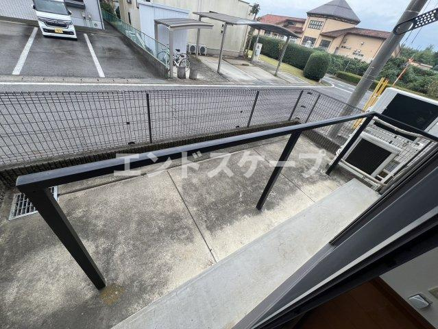 アベニール　Ⅱのバルコニー|高崎、前橋のお部屋探しはエンドスケープまで！お客様の理想お聞かせ下さい♪