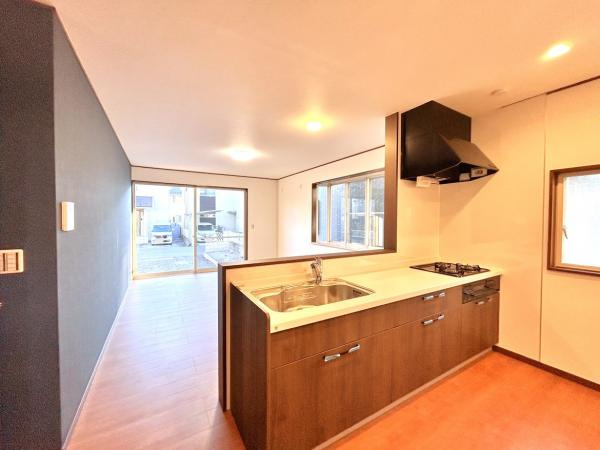 宇都宮市平松本町　4ＳＬＤＫ　中古住宅のキッチン