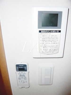 【セキュリティ】 | パーム阿佐ヶ谷 | モニター付インターホンです。