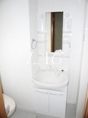 【洗面所】 | パーム阿佐ヶ谷 | 洗面台です。