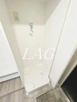 【設備】 | ＳＡハウス | 洗濯機置場です。