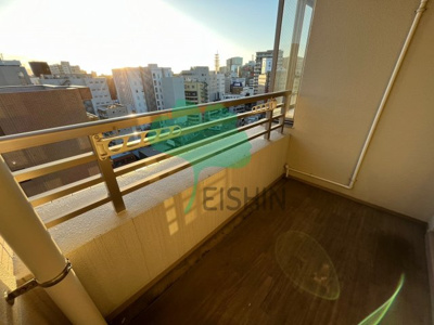 【バルコニー】 | レジディア天神南 | 日当たりの良いバルコニーです！