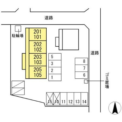 【区画図】 | サンクレール沙羅