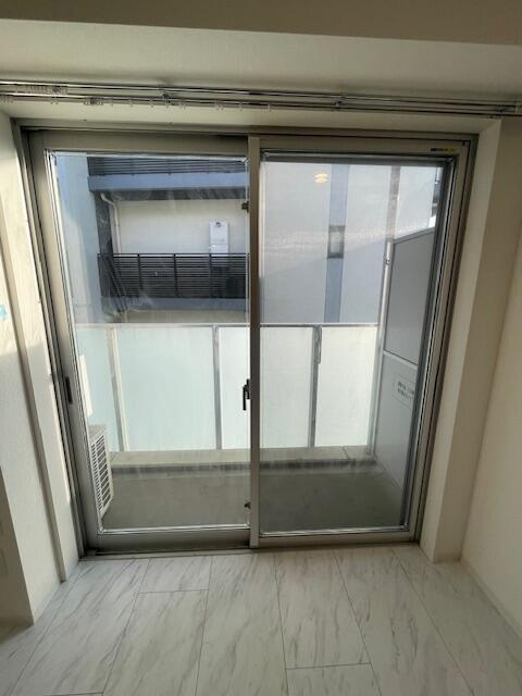 ハーモニーレジデンス＃０９５のバルコニー|洗濯物を干しやすいバルコニー付き 