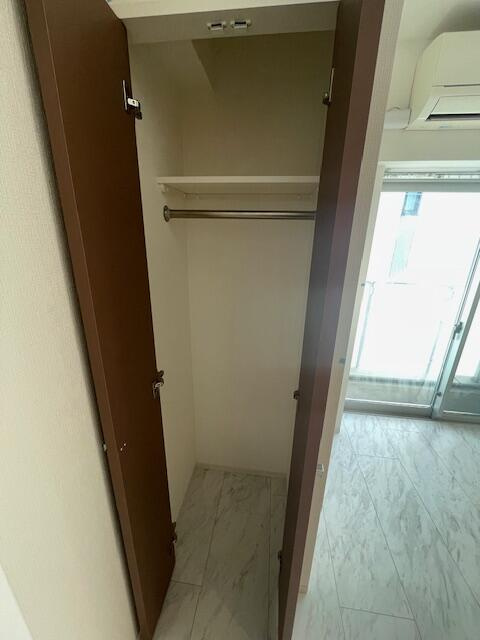 ハーモニーレジデンス＃０９５の収納|クローゼット付きで衣類をすっきり収納可能 