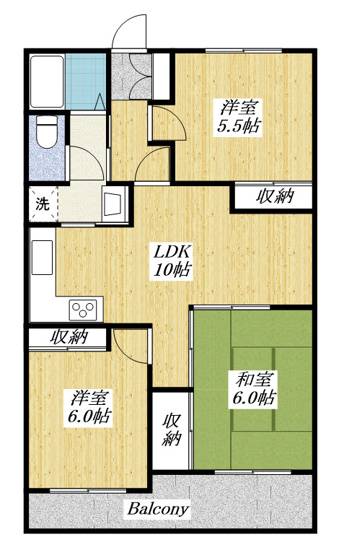 【間取り】 | マーベリー石川