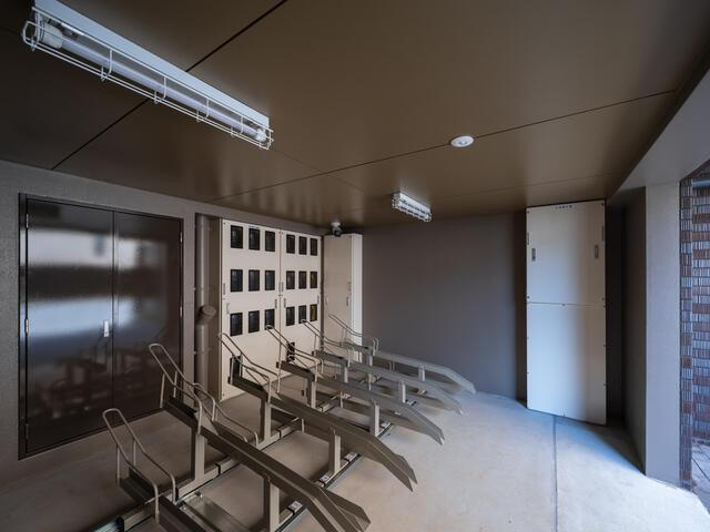 コンポジット経堂の設備|駐輪場です