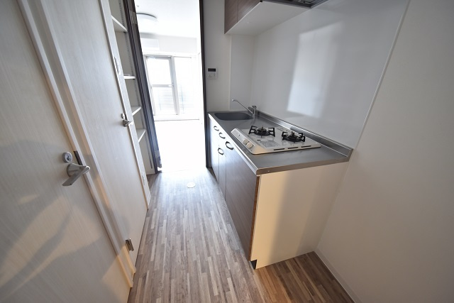 呉市本通２丁目の賃貸マンションのキッチン