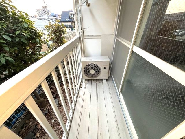 チコレジデンスのバルコニー